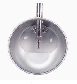 不銹鋼豬用飲水碗圓形自動(dòng)飲水器豬水碗飲水槽小豬喝水碗豬場(chǎng)養(yǎng)殖